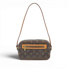 LOUIS VUITTON Pochette Cite PM Monogram Canvas Shoulder Bag Pouch M51183