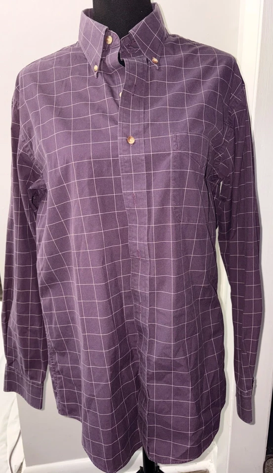 Jos A Bank Med Plaid Traveler Collection Tailored Fit Button Downwomens clothing - Image 4 of 4