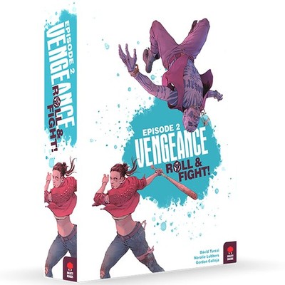 Mighty Boards APE Games Vengeance: Roll & Fight Episode 2- Board Game, 1-4 Pl...