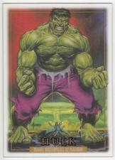 2024 SkyBox Marvel Masterpieces ’92 Platinum Clear Cut Parallel HULK #32