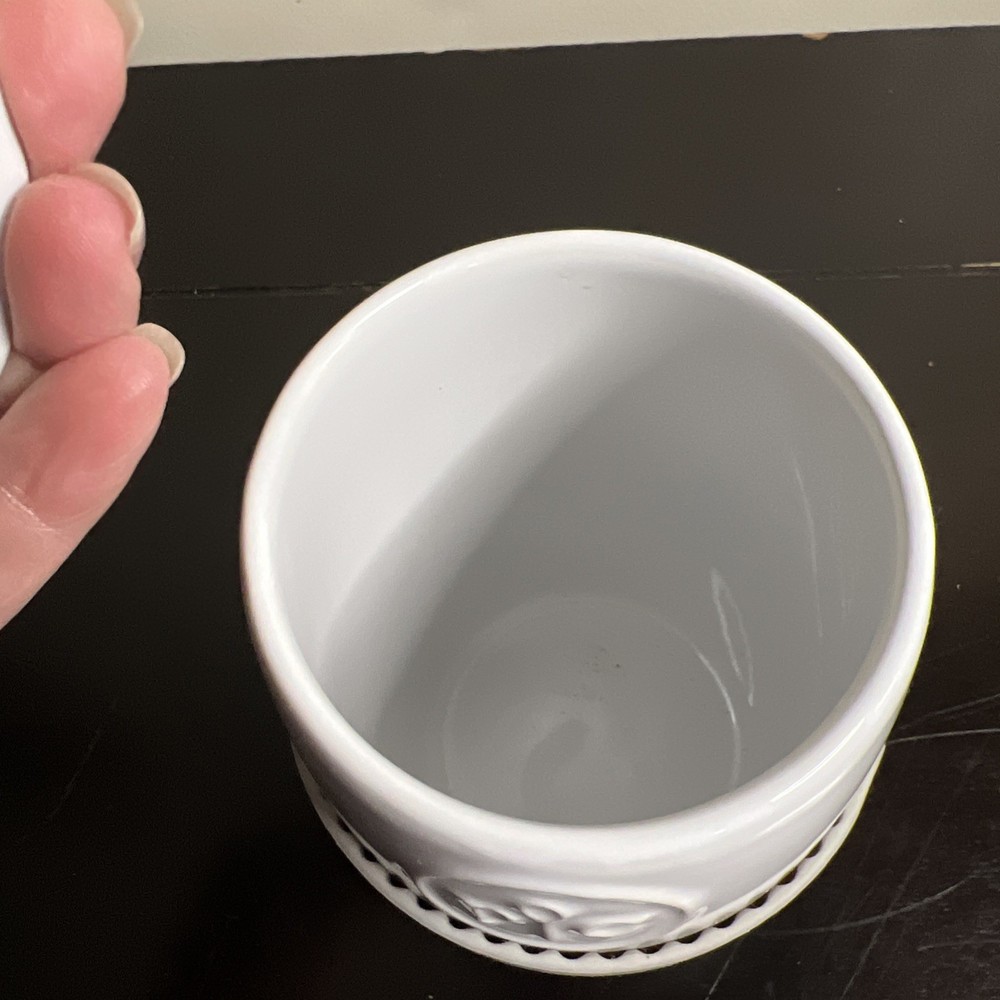 Pampered Chef Ceramic Egg Cooker Microwave Mug Cake Muffins Maker #1529