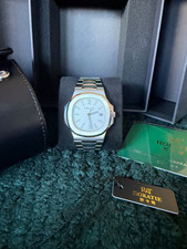 ROKATIE S1077 40mm Automatic Watch Stainless Steel White Dial Date