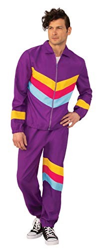 Bristol Novelty Costume maschile Shell Suit Taglia unica