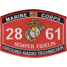 2861 Ground Radio Technician MOS Patch