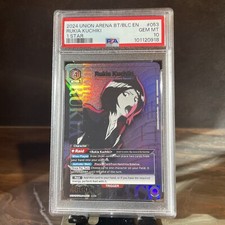 2023 Union Arena Bleach Thousand-Year Blood War One Star Rukia Kuchiki PSA 10