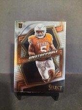 2023 Panini Football Select Draft Picks Bijan Robinson Unstoppable (RC) #un-5