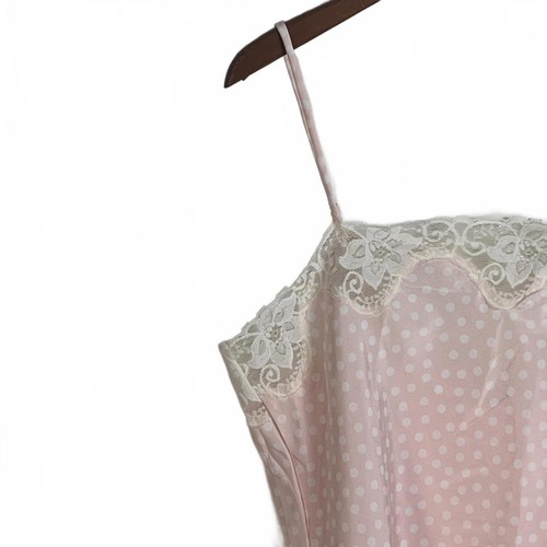 Vintage NEU 80er Les Romantiques by Warner's Fancy Dots Camisole (M) und Slip (L) - Bild 6 von 9