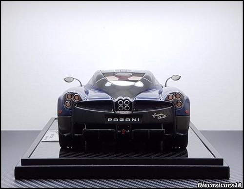 1/18 BBR Pagani Huayra CENTO - Special Edition Blue Carbon Fiber Ltd 20 Pcs - Picture 4 of 10
