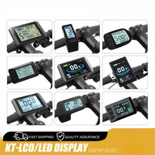 Display e-bike LCD3 LCD4 LCD5 LCD7 LCD8H LCD8S impermeabile/spina SM 24/36/48/72V 