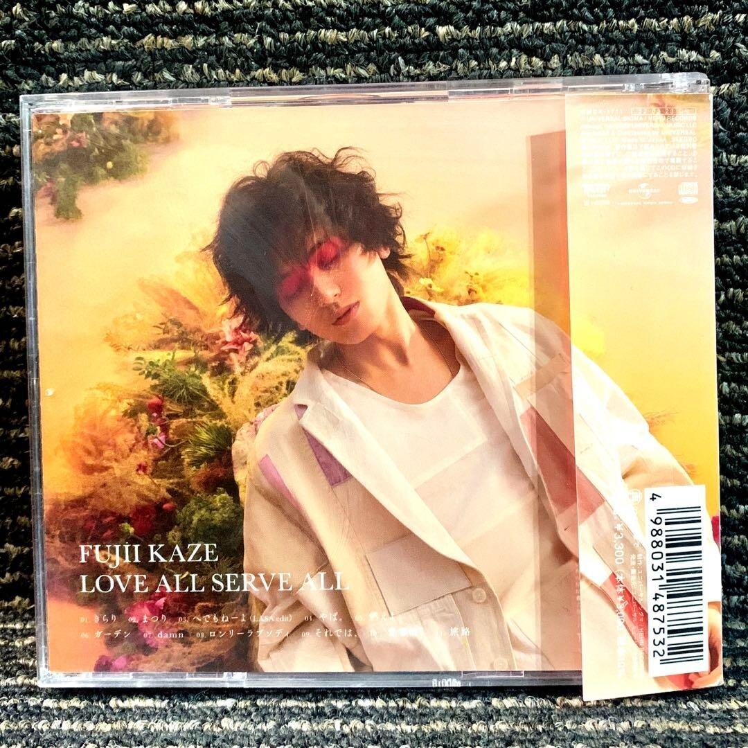 New Fujii Kaze LOVE ALL SERVE ALL First Limited Edition CD Japan