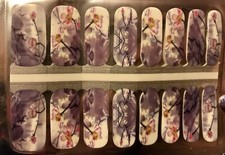 Color Nail Polish Strips, 16ct. Wildflowers READ DESCRIPTION BELOW