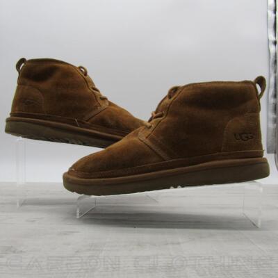 HERREN AUTHENTISCHE WILDLEDER UGG STIEFELETTEN S/N1017320K UK-GRÖSSE 4/REF X01776