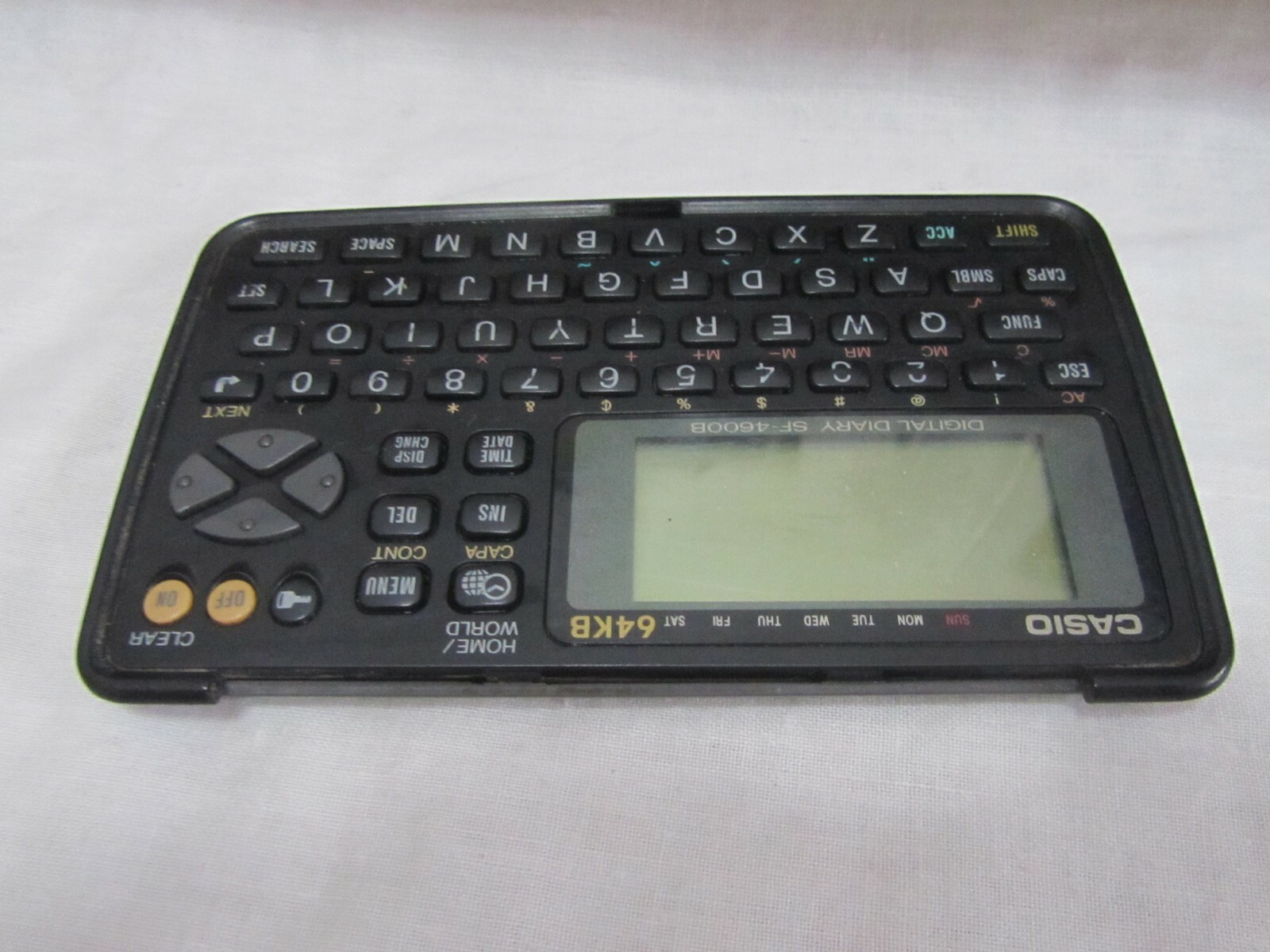 Casio Sf4600b Digital Diary Pocket Electronic Organizer 64kb eBay