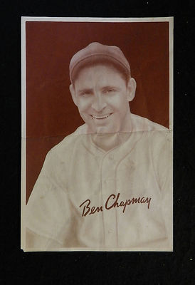 1939 (R303-B) GOUDEY PREMIUMS BEN CHAPMAN | eBay