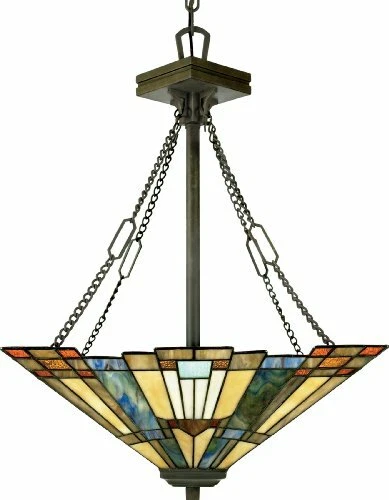 Quoizel TFIK2817VA 3-Light Inglenook Pendant in Valiant Bronze - Picture 1 of 5