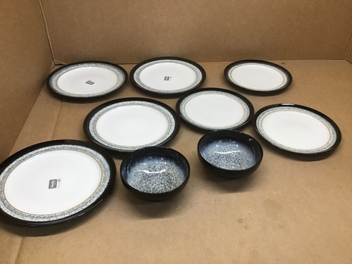 Denby Halo PC Dinner,Salad,Non-Rimmed Cereal Dinnerware Set, 12pc(Missing items) - Picture 2 of 8
