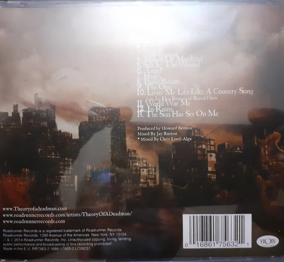 THEORY OF A DEADMAN - Savages CD - Immagine 2 di 3