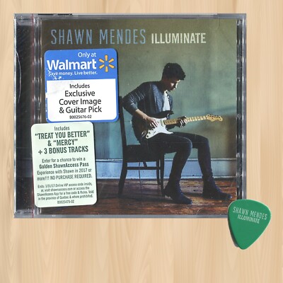 EXCLUSIVE Cover Art--- SHAWN MENDES Illuminate WALMART CD Treat