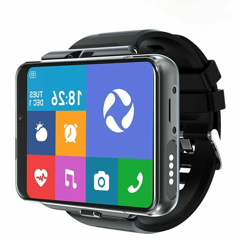 2.88 Larger Screen 4G Smart Watch S999 Android 9.0 Heart Rate Monitor  4GB+64GB