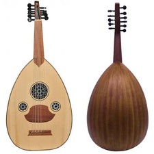 Débutant Turc Oud + Étui Souple - (Mahogany-Walnut / Mat Finition) - Doit