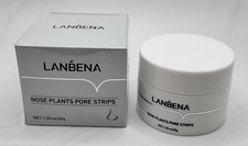 60x LANBENA Plant Pore Strips Blackhead Remover Nose Acne Cleansing Peel Off US