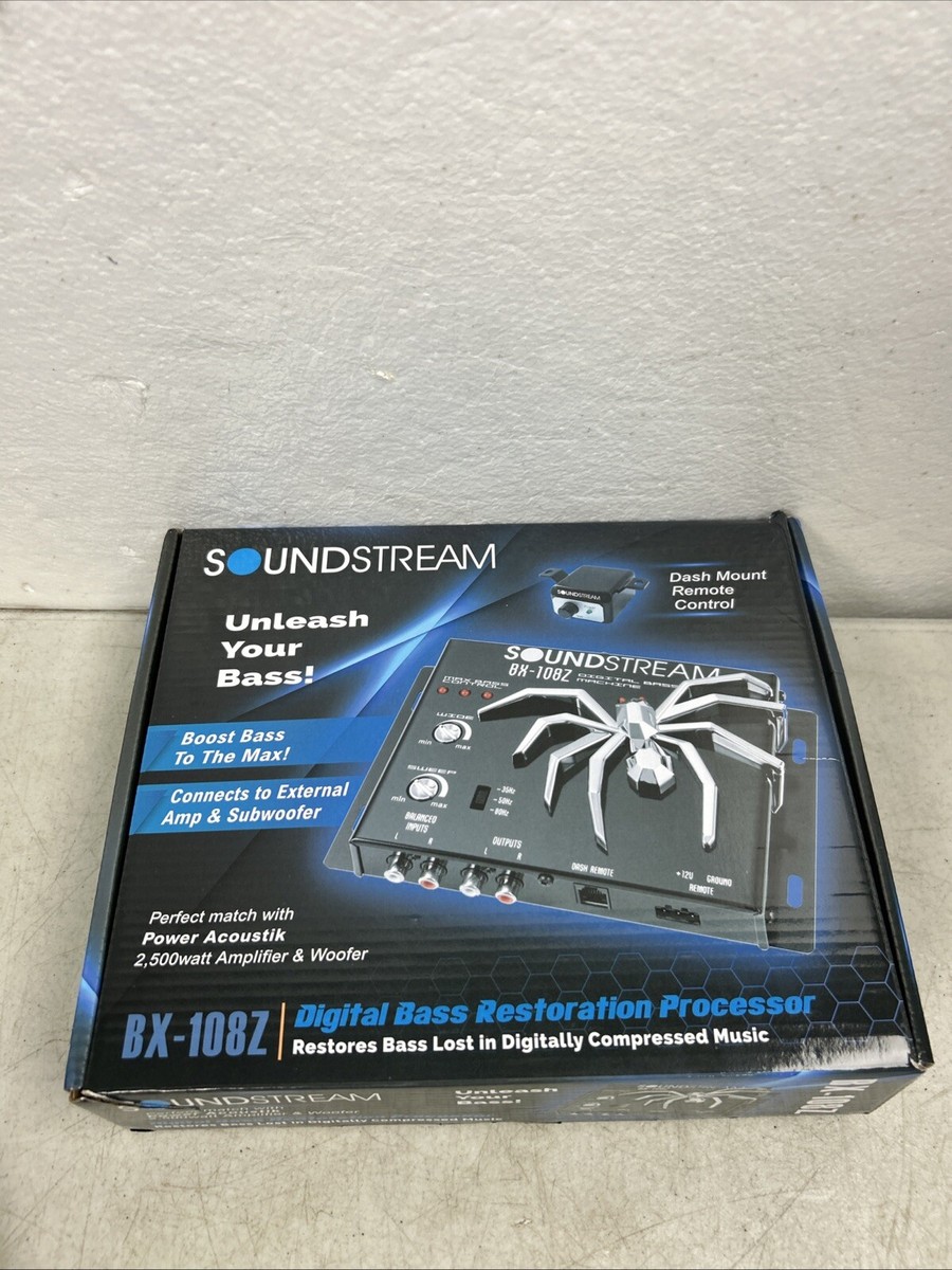 Soundstream BX-108Z Digital Bass Restoration Processor NEW - | eBay