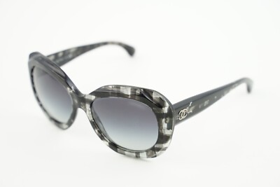 CHANEL 5323 c.1492/S6 56-17 135 3N Black Marble Gradient Women's Sunglasses