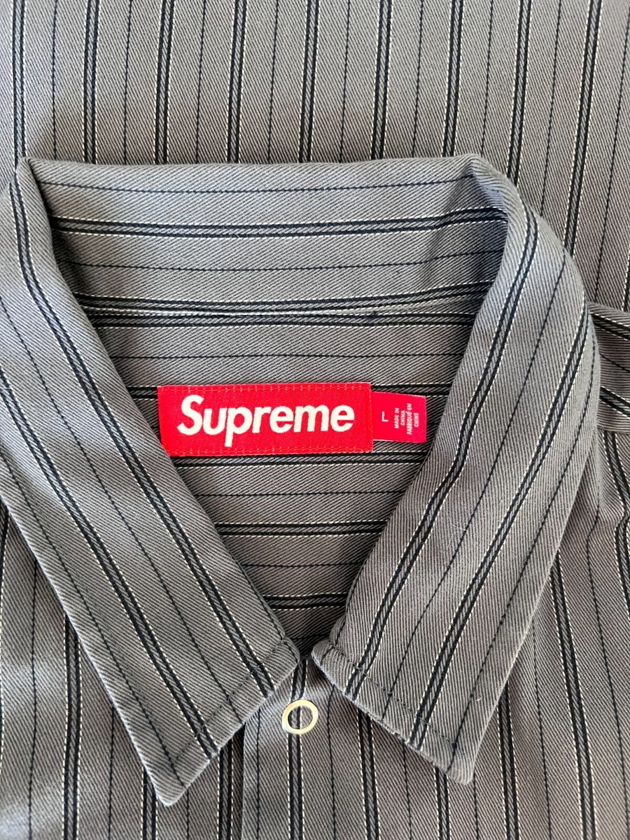 トップス supreme aoi eyes work shirt Supreme AOI Eyes S/S Work Shirt White Men's - FW24 - US