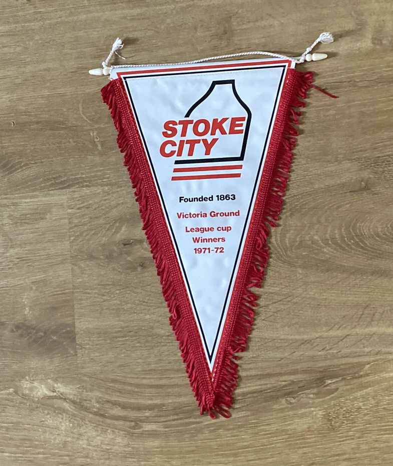 Classique Vintage 1960'S Stoke City Supporters Football Rosette