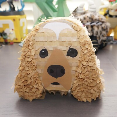 Cocker Spaniel Dog Puppy | Hand Made Mini 8  Piñata | Birthday Party Pinata |V.B