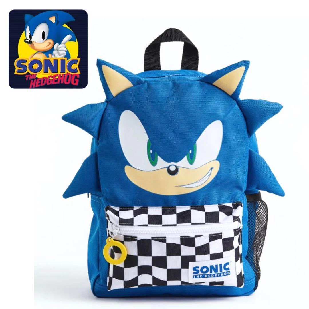 SEGA Sonic the Hedgehog Backpack Rucksack Daypack School Bag