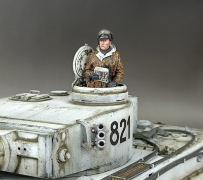 LAH Panzer Commander フィギュア LAH Panzer Commander - Joachim Peiper Soldier Story - Machinegun