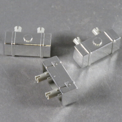 LEGO  City Vehicle Gas Tank 2 x 4 with Two Pins chrom silber 45408  3 Stück