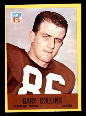 1967 Philadelphia Football #39 Gary Collins EX/MT *e1