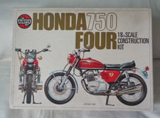 VINTAGE AIRFIX HONDA 750 FOUR MODEL KIT 1/8th Scale PART ASSEMBLED IN BOX