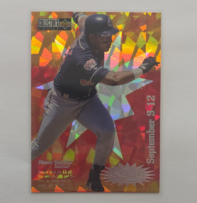 Upper Deck 1996 Collector's Choice You Crash the Game Manny Ramirez #CG12
