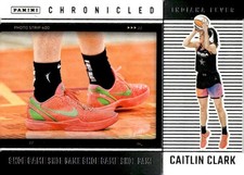 CAITLIN CLARK 2025 Panini Chronicled #77 WNBA Shoe Game Fever ID:168030