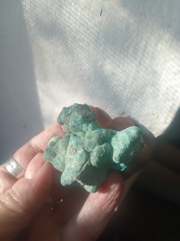 Copper Nodule Malachite/Chrysocolla specimen, Congo 44 grams