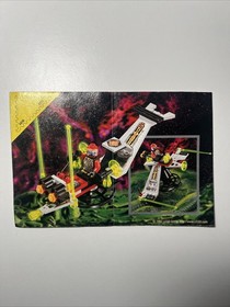 1997 LEGO System Space UFO sets #6836 V-Wing Fighter #6818 Instructions Only