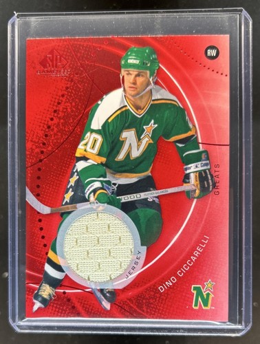 2025-26 SP Game Used Dino Ciccarelli Relic Red Jersey #45