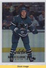 2024-25 Fleer Ultra Rookies Rainbow Foil Macklin Celebrini #212 Rookie RC READ