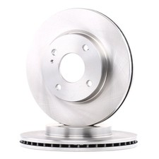 2x FERODO PREMIER Disque de frein Avant pour FORD Fiesta Mk6 Van 258mm DDF1740
