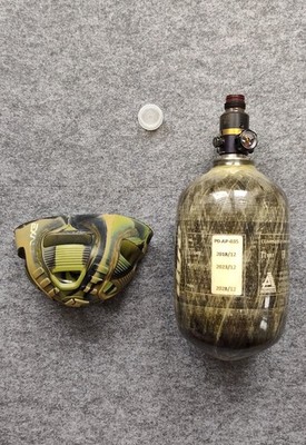Dye / Armotech 1,1L HP Flasche (450 Bar) inkl. Ninja Pro V2 Regulator & Exalt Ta