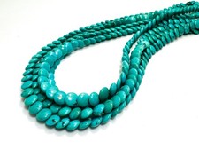 Genuine Natural Blue Arizona Turquoise Heishi Disc 6mm Gemstone Beads PGS393