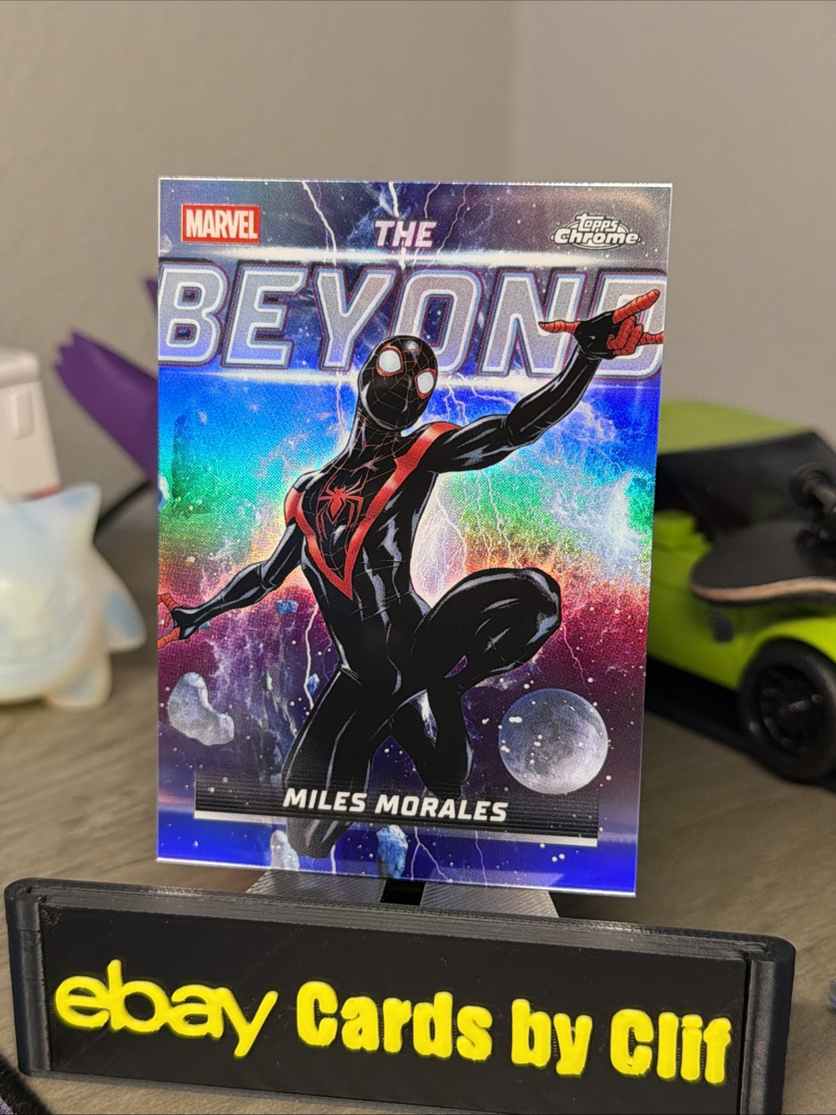 2026 Topps Chrome Marvel Comics The Beyond Refractor TB-05 MILES MORALES