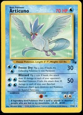 Articuno 17/62 Fossil Regular unlimited non-holo on eBay