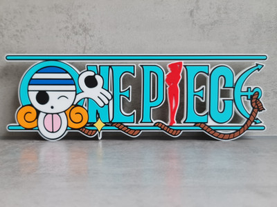 One Piece Nami Logo / Sign 3D Printed Wall Decor