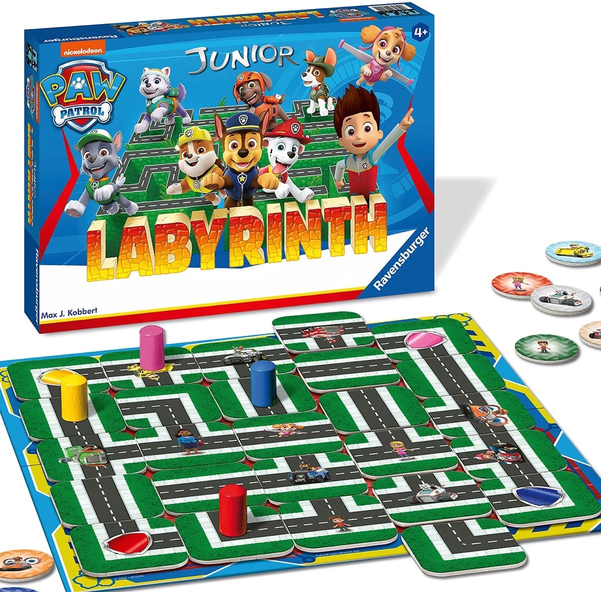 Ravensburger Paw Patrol Junior Labyrinth jeu de plateau heros pat patrouille