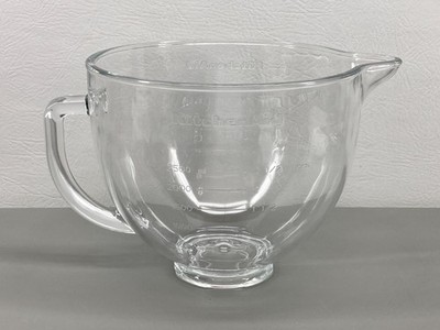KitchenAid Glass Mixing Bowl 12 Cups 96 Oz Tilt Head Mixer with