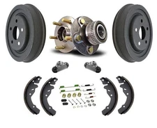 Brake Drum Brake Shoes Spr Kit Cylinders Wheel Hubs 01-03 For ChryslerPT Cruiser